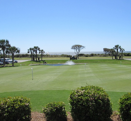 golf course at Oak Island NC